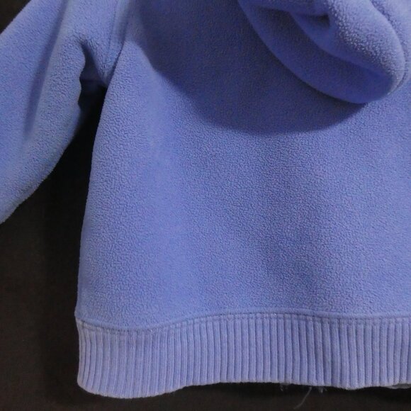 GAP | 18- 24 months | Blue Fleece Zip-Up Hoodie | Navy Furry Fleece Lining - Picture 14 of 15